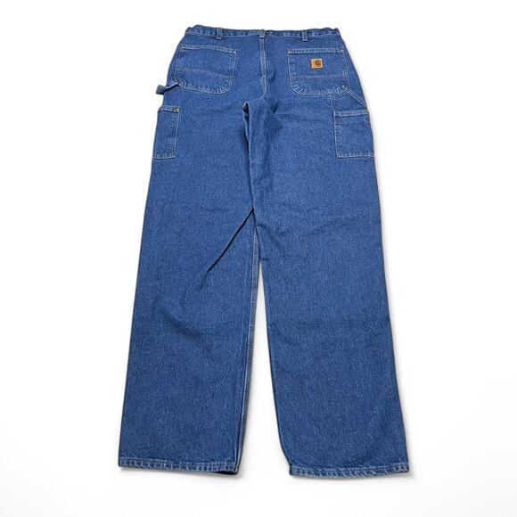Vintage Carhartt B73 DST Jeans size 38x36 Double Knee Utility Actual 36x35.5